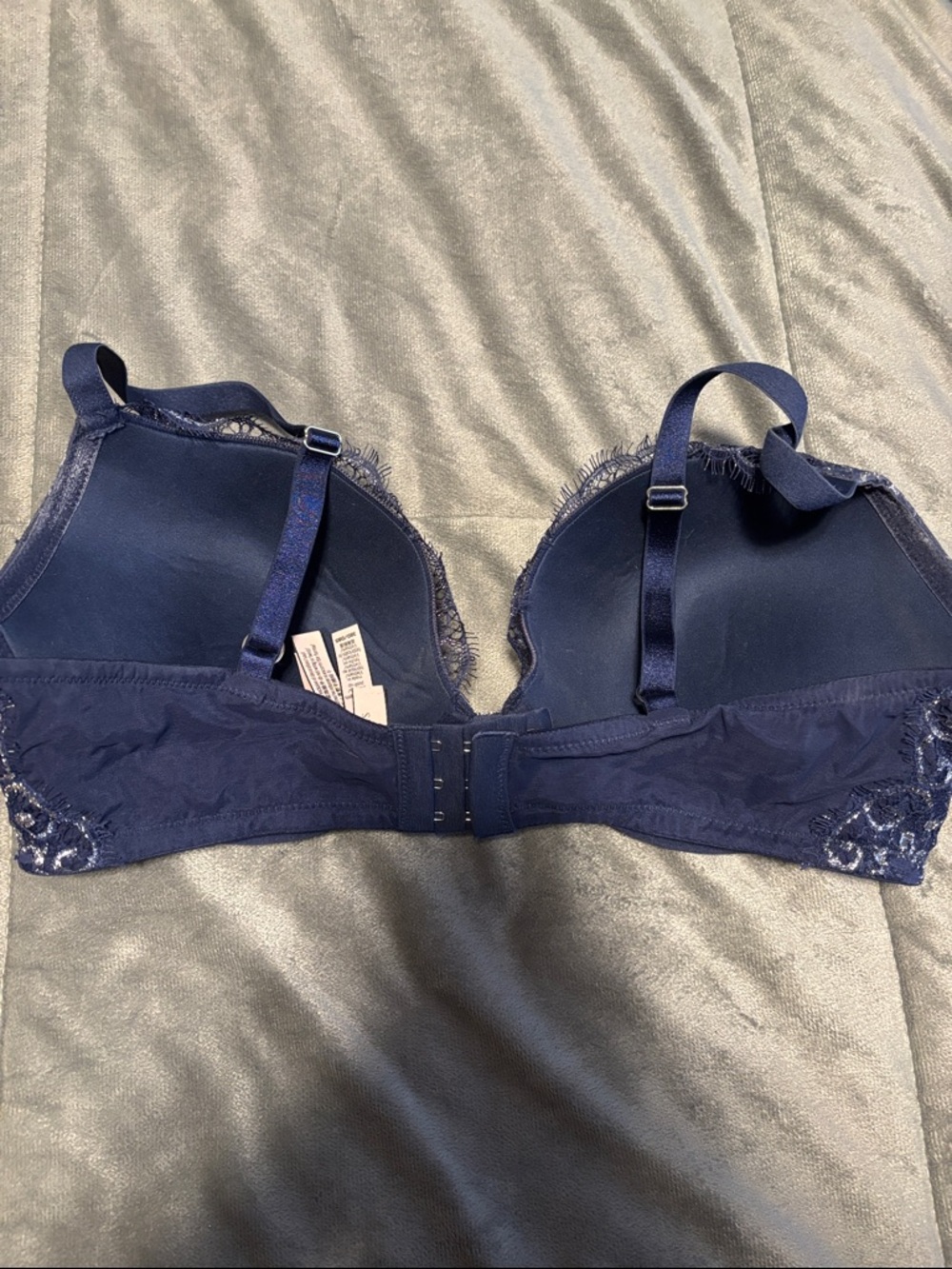 Victoria’s Secret Dream Angels Push Up Bra Navy Lace 38D - Picture 4 of 4